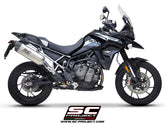 SC Project Adventure Slip-On Exhaust For Triumph Tiger 900 2020-23