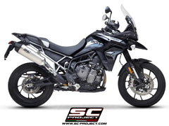 SC Project X-Plorer II Slip-On Exhaust for Triumph Tiger 900 2020-23