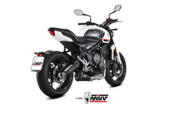 Mivv Delta Race Full Exhaust System for Triumph Trident 660 2021-22