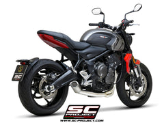 SC Project CR-T Full Exhaust System for Triumph Trident 660 2021-23