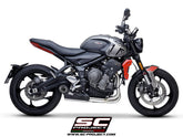 SC Project STR-1 Full Exhaust System for Triumph Trident 660 2021-23