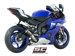 SC Project High Position CR-T Slip-On Exhaust for Yamaha R6
