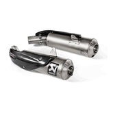 Akrapovic Slip-On Exhaust for Ducati Scrambler 1100
