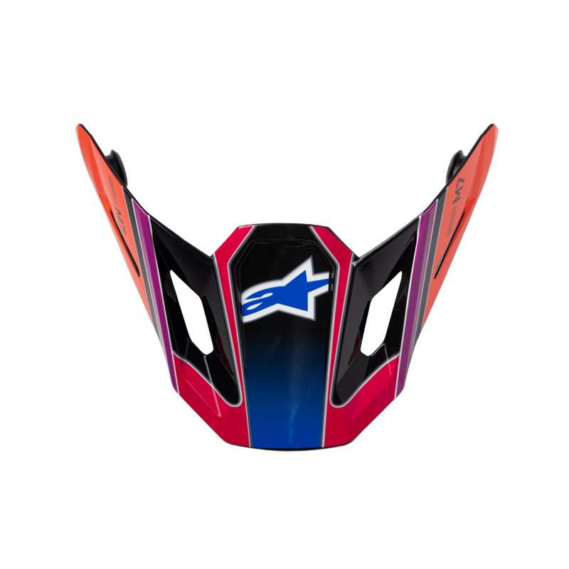 Alpinestars S-m7 Fuse Blue Pink Visor