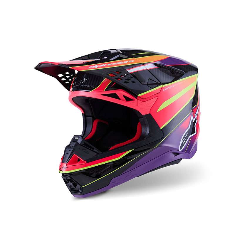 Alpinestars Supertech M10 2206 Era Helmet Violet