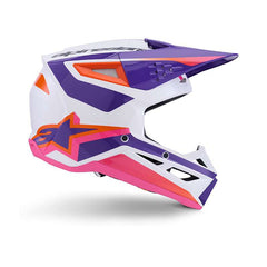 Alpinestars Sm3 Heat Helmet White Purple