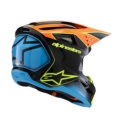 Alpinestars S-m3 Youth Fray Helmet Orange Yellow