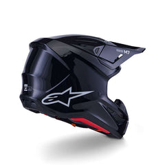 Alpinestars Sm7 2206 Solid Helmet Black Glossy