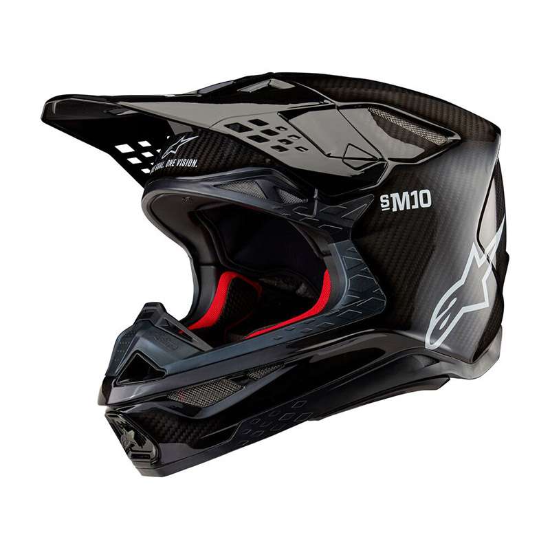 Alpinestars Supertech M10 2206 Solid Helmet Black