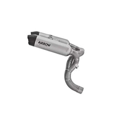 Arrow Round Sil Slip-On Exhaust for Ducati Panigale V2 2025