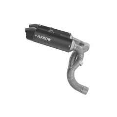 Arrow Round Sil Slip-On Exhaust for Ducati Panigale V2 2025