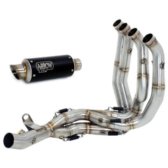 Arrow GP2 Dark Exhaust System for Kawasaki Z650