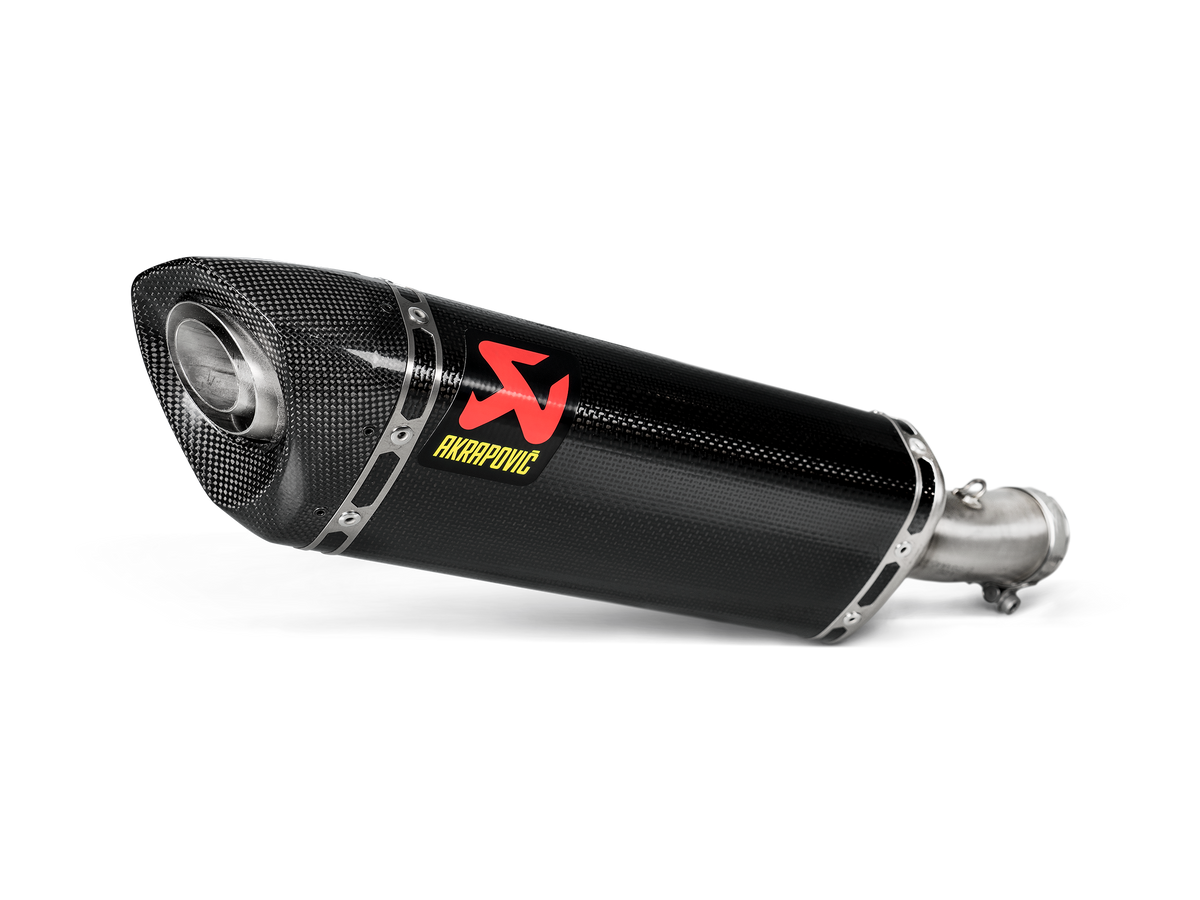Akrapovic Carbon Slip-On Exhaust for Kawasaki Ninja 500