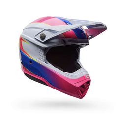 Bell Moto-10 Mips Falcon Helmet White Pink