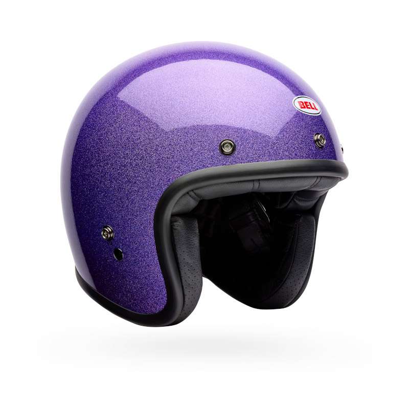 Bell Custom 500 Ece06 Flake Helmet Purple