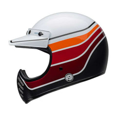 Bell Moto-3 Rsd Saddleback Ece6 Helmet White Black