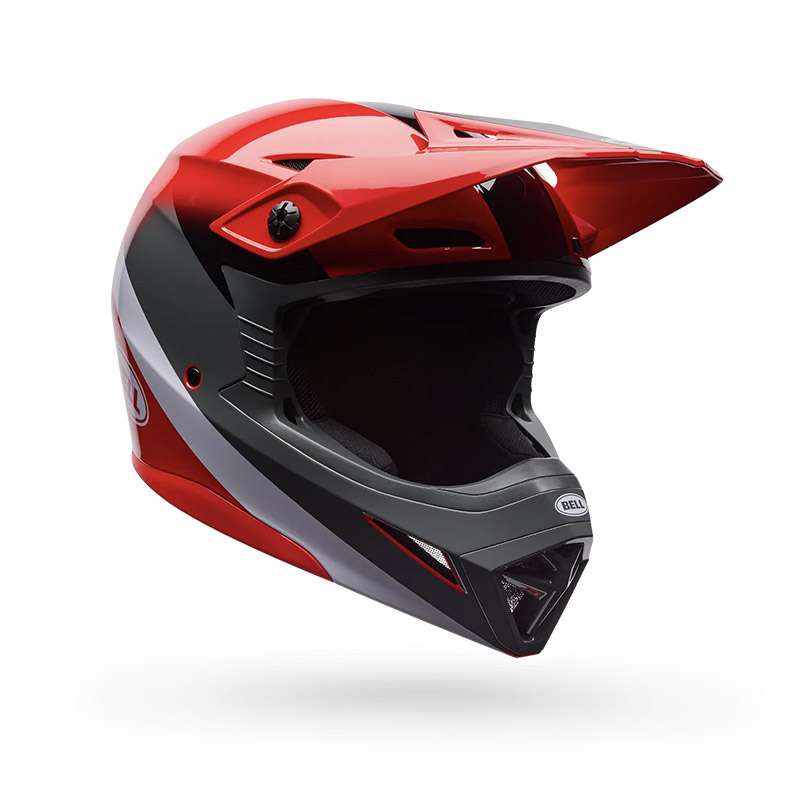 Bell Mx-10 Mips Aviator Helmet Red Black