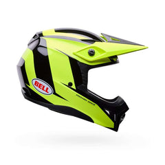 Bell Mx-10 Mips Youth Talon Helmet Yellow Black