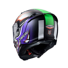 Caberg Avalon X Gurkha Helmet Green Purple Matt