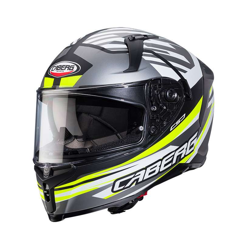 Caberg Avalon X Kira Helmet Yellow Fluo