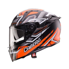 Caberg Avalon X Brama Helmet Red Fluo Anthracite Matt