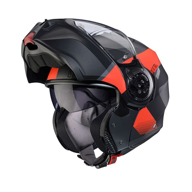 Caberg Duke Evo Indy Modular Helmet Red Matt