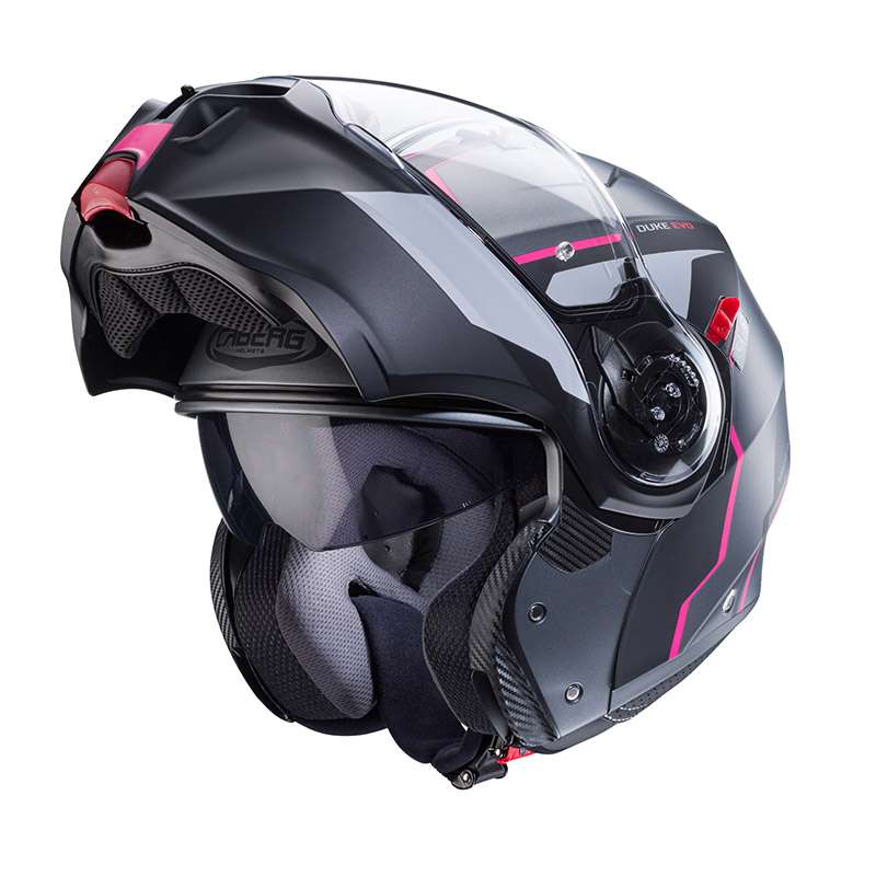 Caberg Duke Evo Move Modular Helmet Fuchsia