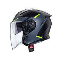 Caberg Flyon 2 Boss Helmet Grey Yellow