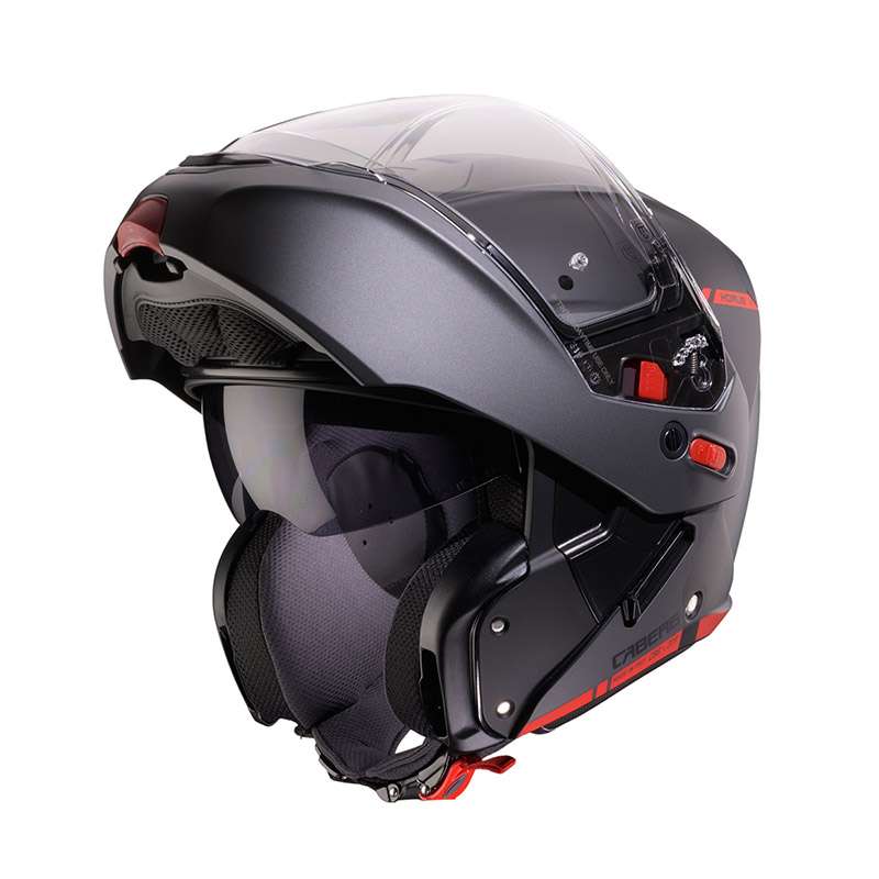 Caberg Horus X Ray Helmet Grey Red Matt