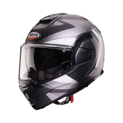 Caberg Trip Lunar Modular Helmet Grey White Matt