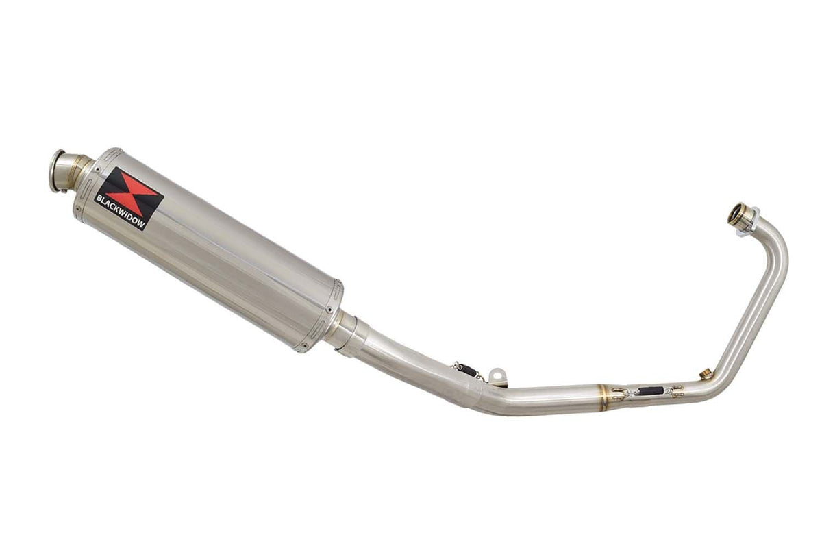 400mm Round Stainless Silencer High Level Exhaust System for Honda CB125R Neo Sports Cafe 2018-2020