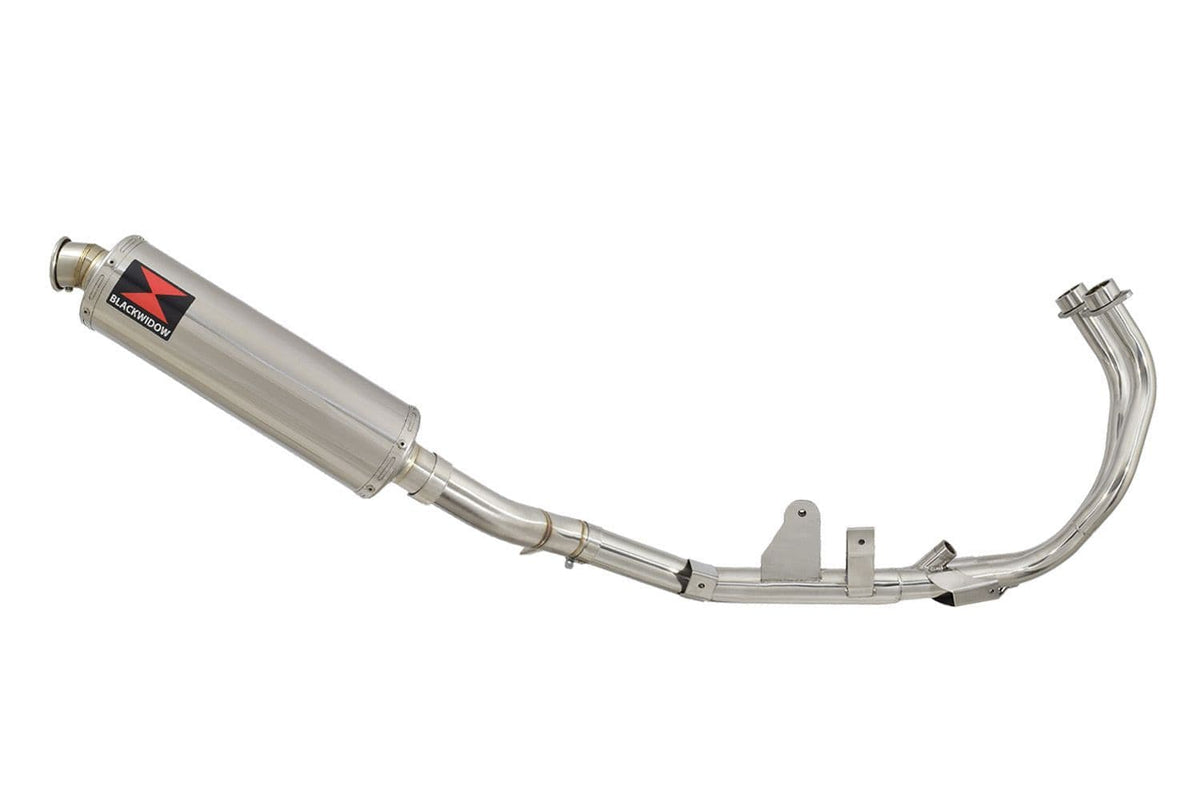 400mm Round Stainless Silencer Performance De-Cat Exhaust System for Honda CB500F 2013-2015