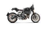 Akrapovic Titanium Slip-on Exhaust (with catalytic) for DUCATI SCRAMBLER CAFÉ RACER 2018