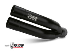 Mivv Double Gun Slip-On Exhaust for Kawasaki Z900 2020-22