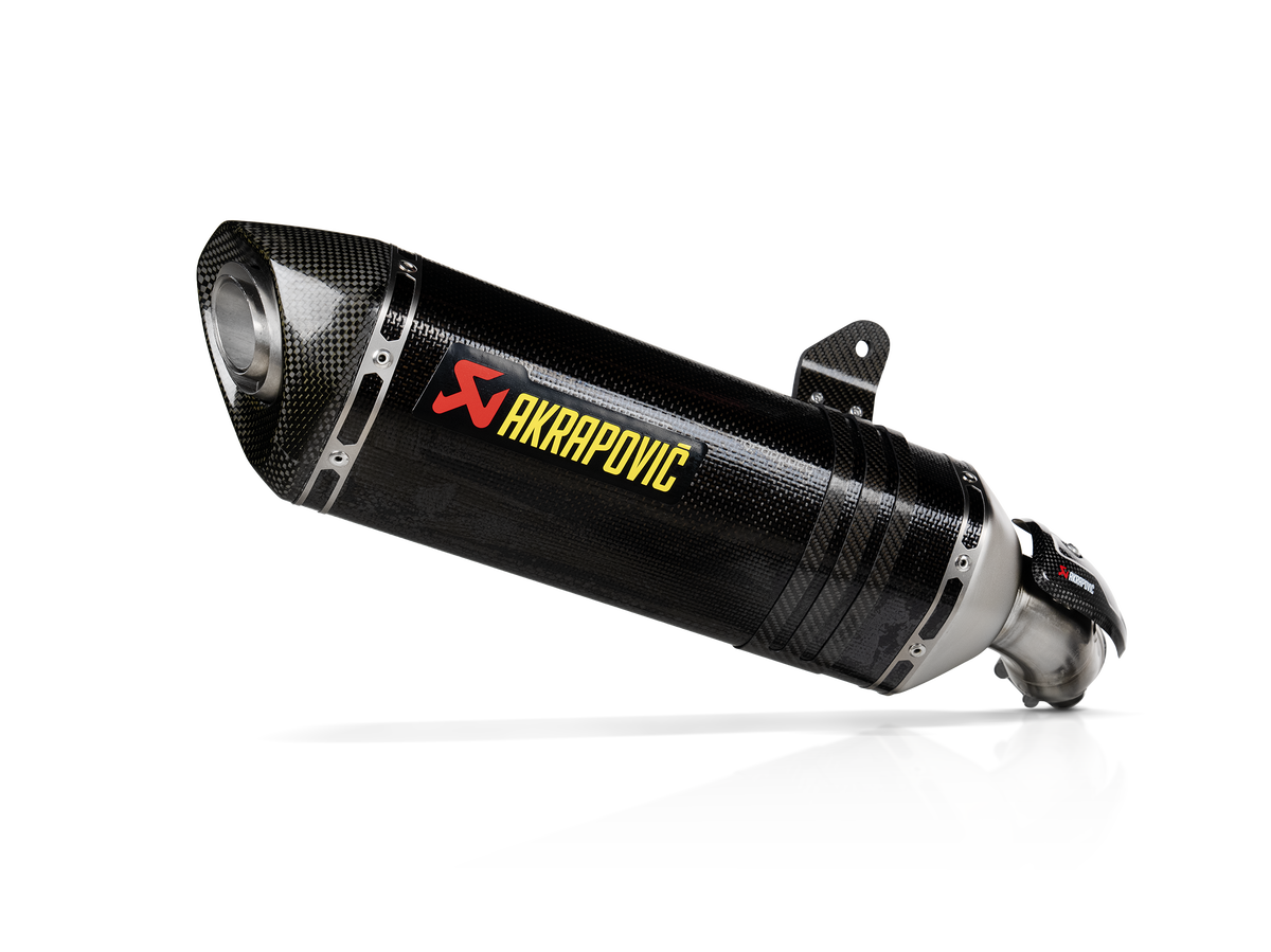 Akrapovic Carbon Fibre Slip-On Exhaust for Kawasaki Z1100