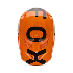 Fox V1 Shield Helmet Orange Fluo