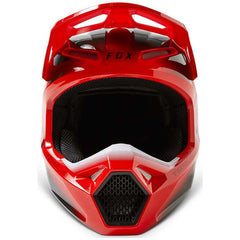 Fox Youth V1 Toxsyk Helmet Red Fluo