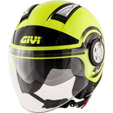 Givi Air Jet R Round Helmet Yellow