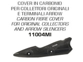 Arrow Carbon Fiber Heat Shield for Kawasaki Z900 2020