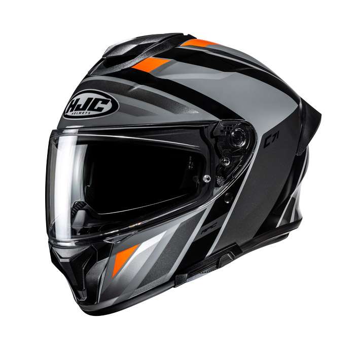Hjc C71 Faber Helmet Orange