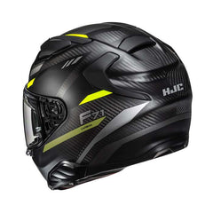 Hjc F71 Carbon Esira Helmet Yellow Matt