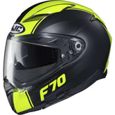 Hjc F70 Mago Helmet Black Yellow