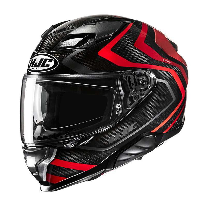 Hjc F71 Carbon Nevio Helmet Red
