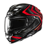 Hjc F71 Carbon Nevio Helmet Red