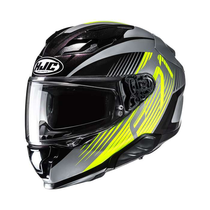 Hjc F71 Catos Helmet Yellow
