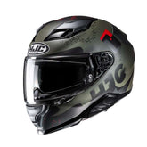 Hjc F71 Faco Helmet Green Matt