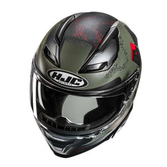 Hjc F71 Faco Helmet Green Matt
