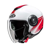 Hjc I40n Vision Helmet White Red
