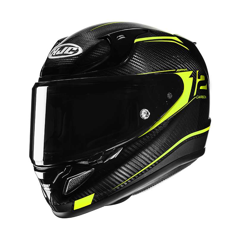 Hjc Rpha 12 Carbon Keres Helmet Yellow