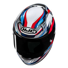 Hjc Rpha 12 Dravix Helmet Blue Red